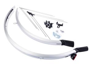 Błotnik 28 MTB p+t pl.SKS 45 mm czarny + wsporniki metalowe +odblask - Sklep firmowy ProRowery