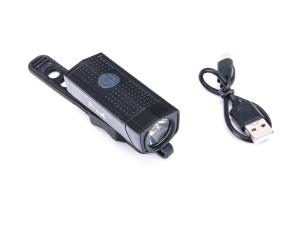 Lampa przednia PROX AERO F-PLUS USB 400 lm 1000 mAh czarna MEMORY MODE - Sklep firmowy ProRowery