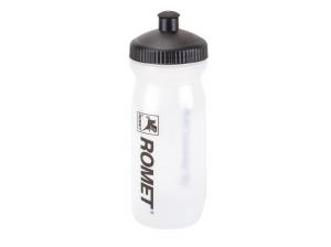 Bidon 0,6 l. Big Mouth przezroczysty czarna zakrętka/czarne logo ROMET - Sklep firmowy ProRowery