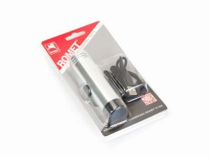 Lampa przednia al.1-LED USB. kolor srebrny mod.R-106 blister et/logo ROMET - Sklep firmowy ProRowery