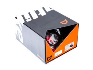 Kask rowerowy CATLIKE model Whisper, czarno-czerwony połysk rozm. MD - Sklep firmowy ProRowery