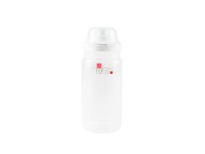 Bidon 0,55 l. Elite FLY MTB TEX, Clear, Grey Logo - Sklep firmowy ProRowery