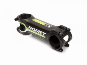 Wspornik kier. MTB al. TDS-RD701-8 /FOV/ 100czarny mat SSABK logo ROMET zielone