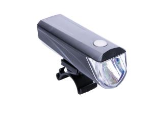 Lampa przednia bateryjna 1-LED 3-Watt JY-7076 czarna blister ROMET - Sklep firmowy ProRowery