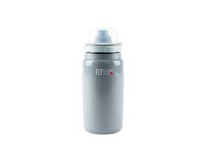 Bidon 0,55 l. Elite FLY MTB TEX, Grey, Grey Logo - Sklep firmowy ProRowery