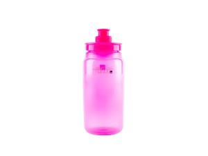 Bidon 0,55 l. Elite FLY TEX, Clear Pink Fluo - Sklep firmowy ProRowery