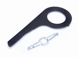 Osłona łańcucha T26/520 TURING czarna z uchwytem fi 35 mm - Sklep firmowy ProRowery