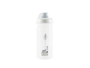 Bidon 0,55 l. Elite Jet Green + Clear Grey logo 550 ml - Sklep firmowy ProRowery