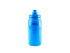 Bidon 0,55 l. Elite FLY TEX, Blue, Grey Logo - Sklep firmowy ProRowery