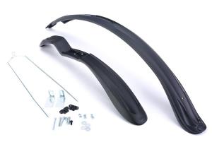 Błotnik 26/28 MTB plast. RAPTOR SDL /xl/LONG czarny ze wspornikami et/logo ROMET - Sklep firmowy ProRowery