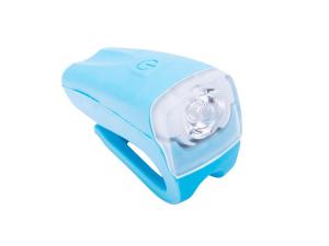 Lampa przednia bateryjna 1-LED 3-Watt JY-378FC niebieska, blister ROMET - Sklep firmowy ProRowery
