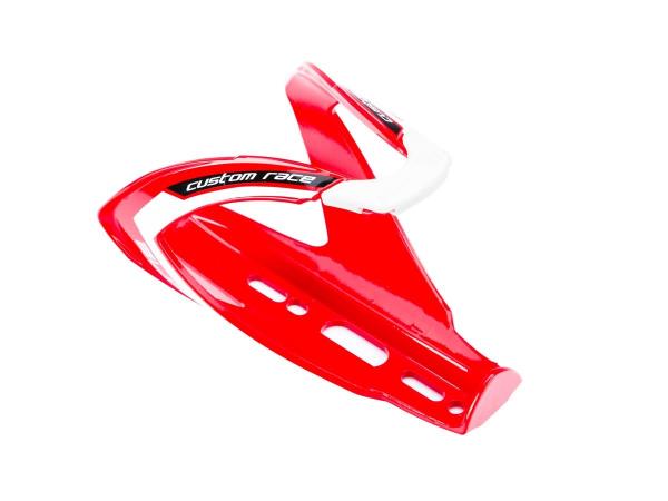 Koszyk bidonu plast. ELITE Custom Race Czerwony-Białe Logo - Sklep firmowy ProRowery