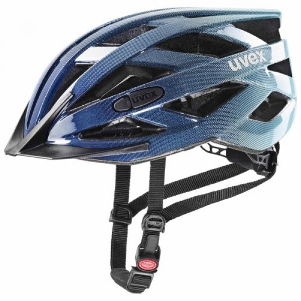 Kask rowerowy uvex i-vo deep space-aqua