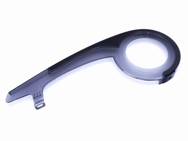 Osłona łańcucha JAGUAR 38/170 czarna dymna /czarna + uchwyt 0711 - Sklep firmowy ProRowery
