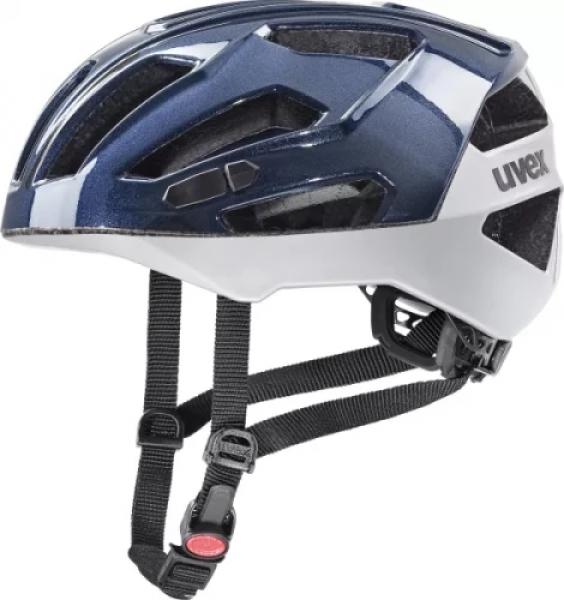 Kask rowerowy uvex gravel x deep space-silver