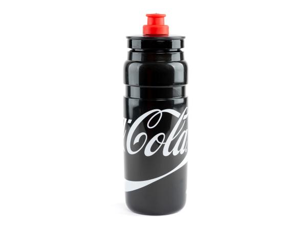 Bidon 0,75 l Elite Fly Coca Cola, czarny - Sklep firmowy ProRowery