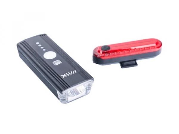 Zestaw lamp PROX AERO A.I. SET 350lm USB, pilot, sensor, 1200mAh