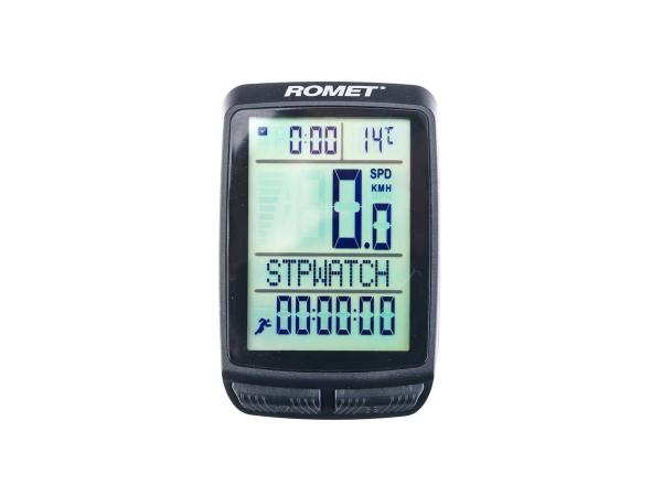 Licznik rowerowy bezprzewodowy BKV 1502 czarny et/logo ROMET - Sklep firmowy ProRowery