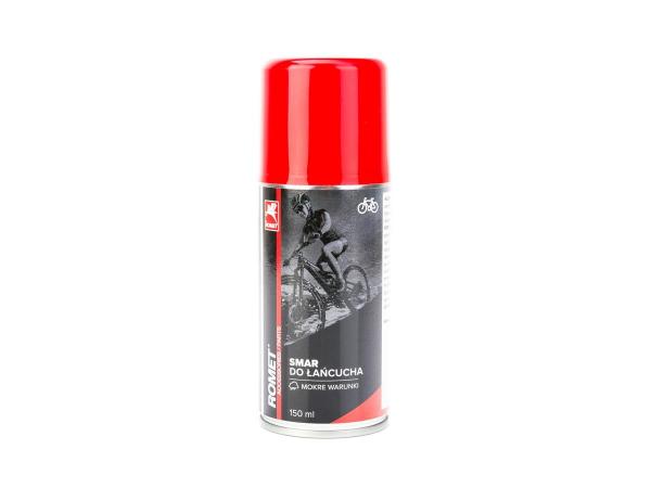 Smar do łańcucha na mokre warunki 150 ml / aerozol /ROMET - Sklep firmowy ProRowery