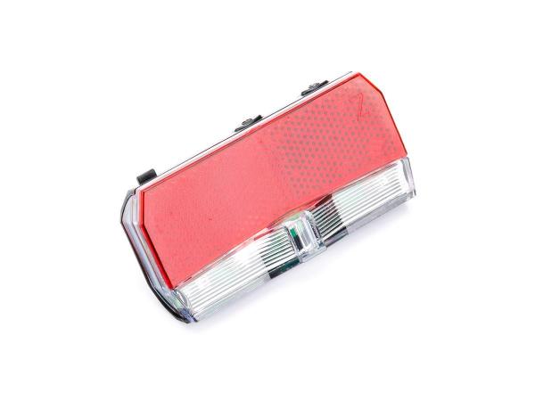 Lampa tylna na bagażnik prądnica 3-LED JY-397 rozstaw 80 mm OEM - Sklep firmowy ProRowery