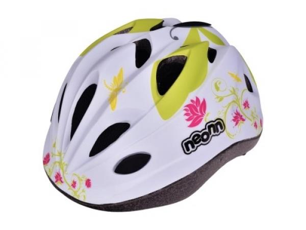 Kask rowerowy dziecięcy Neonn Green Lotus. rozm.S 48-52 cm