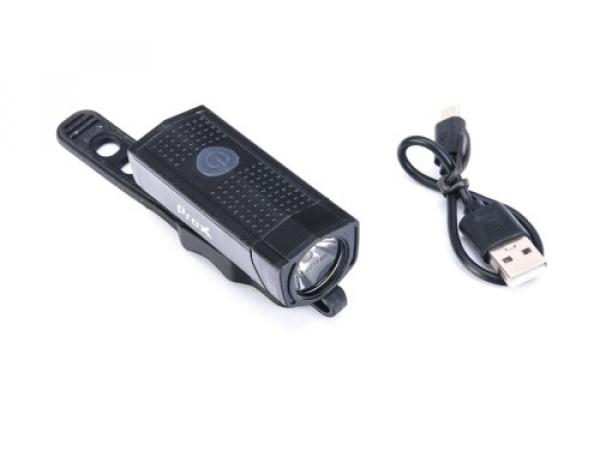 Lampa przednia PROX AERO F-PLUS USB 400 lm 1000 mAh czarna