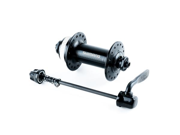 Piasta przednia SHI HB-QC300 Center Lock Disc 32-ot, zamykacz 133mm czarna 100mm - Sklep firmowy ProRowery