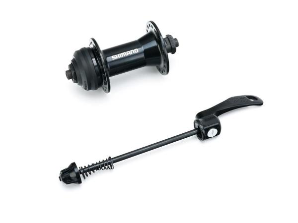 Piasta przednia SHI HB-QC400 Center Lock Disc 36-ot, zamykacz 133mm czarna 100mm - Sklep firmowy ProRowery