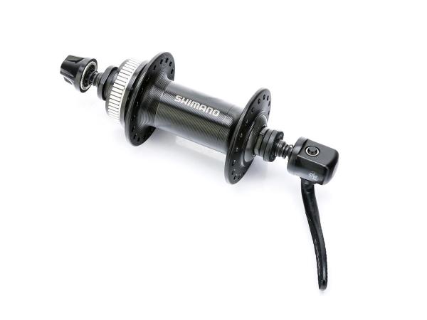 Piasta przednia SHI AHBTX505A5 AL Centerlock czarna/zamy 36-otw. - Sklep firmowy ProRowery