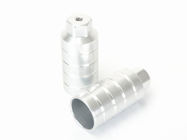 Pegi do BMX SP-05 aluminium M10 50mm/110mm srebrne - Sklep firmowy ProRowery