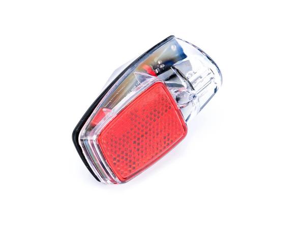 Lampa tylna na błotnik, bateryjna 1-LED JY-591 2xAAA OEM - Sklep firmowy ProRowery