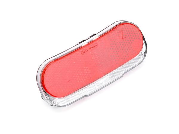 Lampa tylna na bagażnik 3-LED prądnica JY-539 z funkcją hamow rozstaw 80 mm, OEM - Sklep firmowy ProRowery