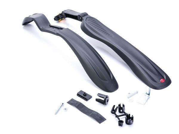 Błotnik 24/29 MTB plast. RAPTOR PRO czarny et/logo ROMET - Sklep firmowy ProRowery
