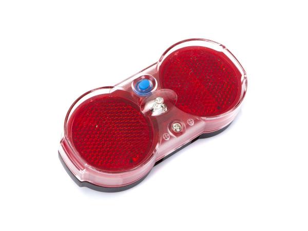 Lampa tylna na bagażnik 160315 A 1LED 2xAAA - Sklep firmowy ProRowery