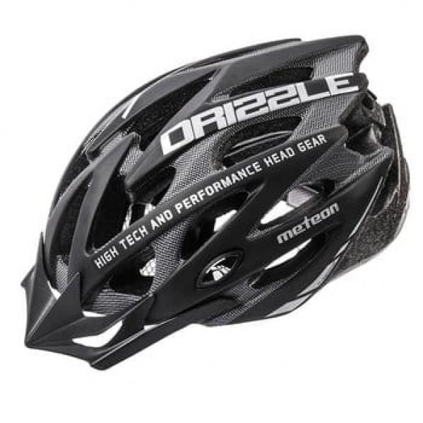 Kask rowerowy Meteor MV29 Drizzle M 55-58 cm czarny/ciemnoszary