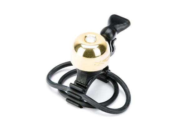 Dzwonek row. XLC mini 'Messing' DD-M10 fi 23mm - Sklep firmowy ProRowery