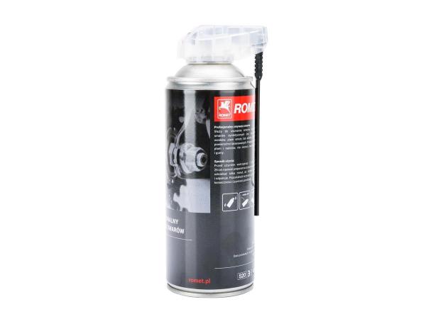 Zmywacz smarów 400 ml - aerozol ze składaną dyszą logo ROMET - Sklep firmowy ProRowery