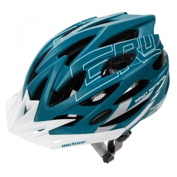 KASK ROWEROWY METEOR GRUVER L 58-61 cm blue/white