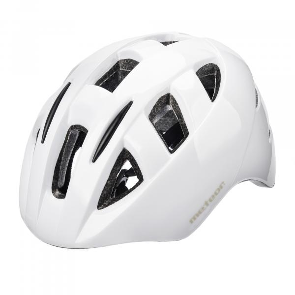 Kask rowerowy Meteor PNY11 M 48-53 cm biały - Sklep firmowy ProRowery