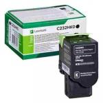 Toner Oryginalny Lexmark C232 (C232HK0) (Czarny) - DARMOWA DOSTAWA w 24h