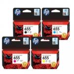 Tusze Oryginalne HP 655 (CZ112A, CZ111A, CZ110A, CZ109A) (komplet) - DARMOWA DOSTAWA w 24h