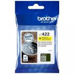 Tusz Oryginalny Brother LC-422 Y (LC422Y) (Żółty) - DARMOWA DOSTAWA w 24h
