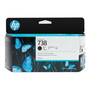 Tusz Oryginalny HP 738 (498N4A) (Czarny) - DARMOWA DOSTAWA w 24h