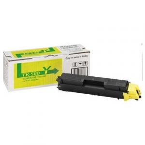 Toner Oryginalny Kyocera TK-580Y (1T02KTANL0) (Żółty) - DARMOWA DOSTAWA w 24h