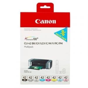 Tusze Oryginalne Canon CLI-42 MULTI PACK (6384B010) (komplet) - DARMOWA DOSTAWA w 24h