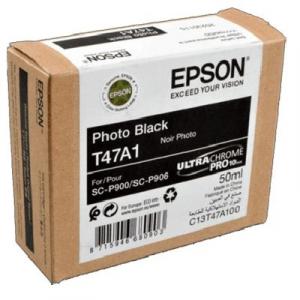 Tusz Oryginalny Epson T47A1 (C13T47A100) (Czarny Foto) - DARMOWA DOSTAWA w 24h