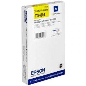 Tusz Oryginalny Epson T04B4 XL (C13T04B440) (Żółty) - DARMOWA DOSTAWA w 24h
