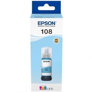 Tusz Oryginalny Epson 108 (C13T09C54A) (Jasny błękitny) - DARMOWA DOSTAWA w 24h