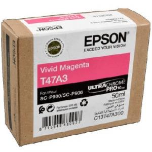 Tusz Oryginalny Epson T47A3 (C13T47A300) (Purpurowy) - DARMOWA DOSTAWA w 24h