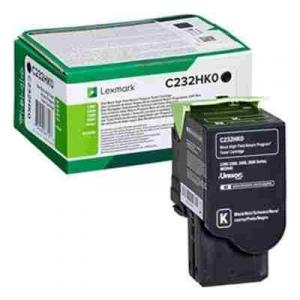 Toner Oryginalny Lexmark C232 (C232HK0) (Czarny) - DARMOWA DOSTAWA w 24h